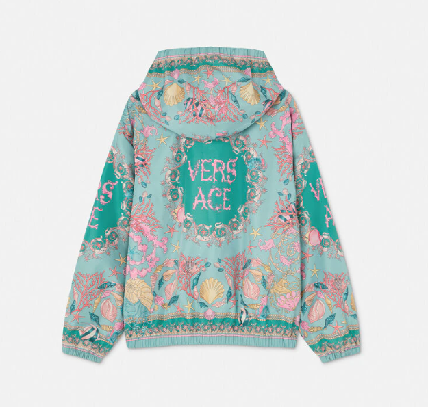 Girls Versace Jacket Coat Detailed Beautiful