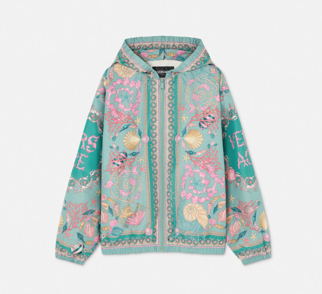 Girls Versace Jacket Coat Detailed Beautiful