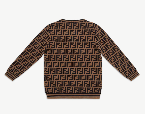 Fendi Brown Unisex Sweater